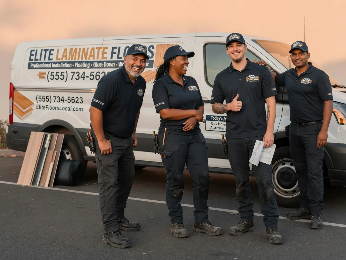 Laminate flooring installation company in Scotts, MI